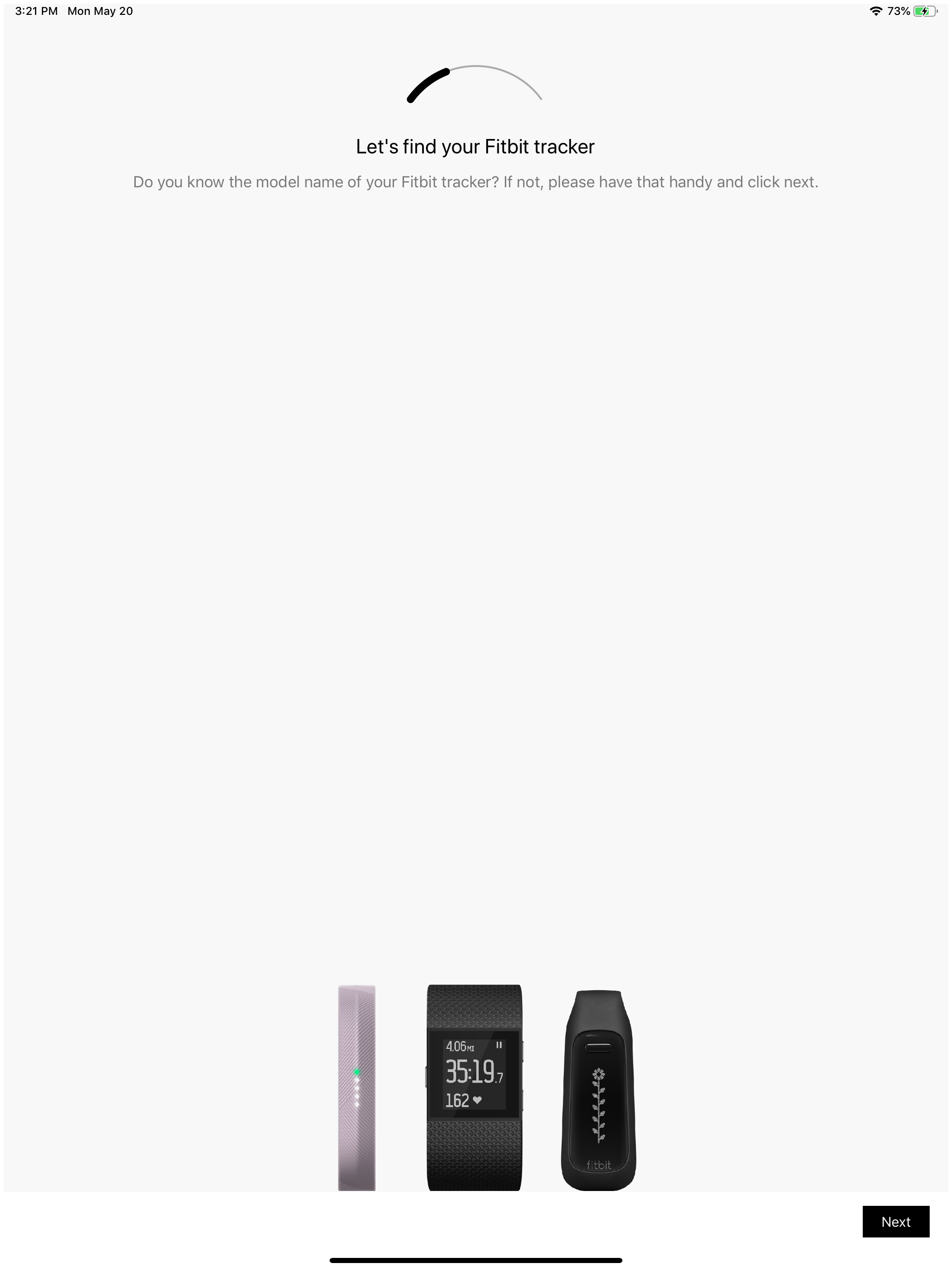 Finder for Fitbit