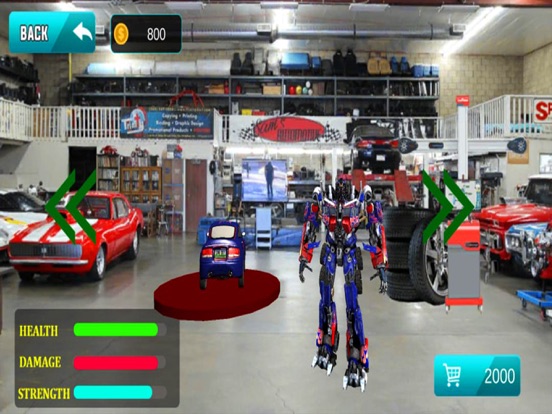 Robots War Game: Mech Battle iPad screenshot