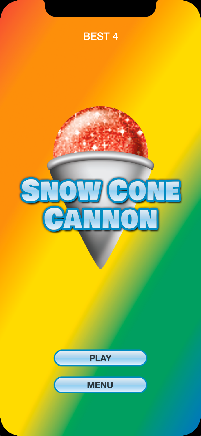 Snow Cone Cannon Game