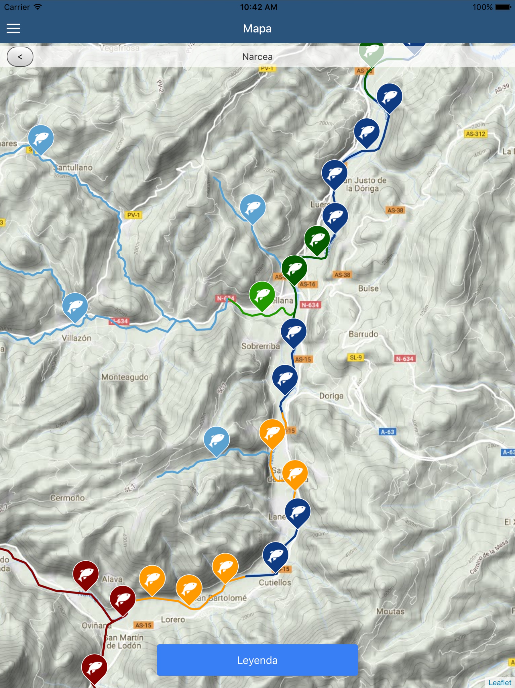 MyFishingMaps - mapas de pesca