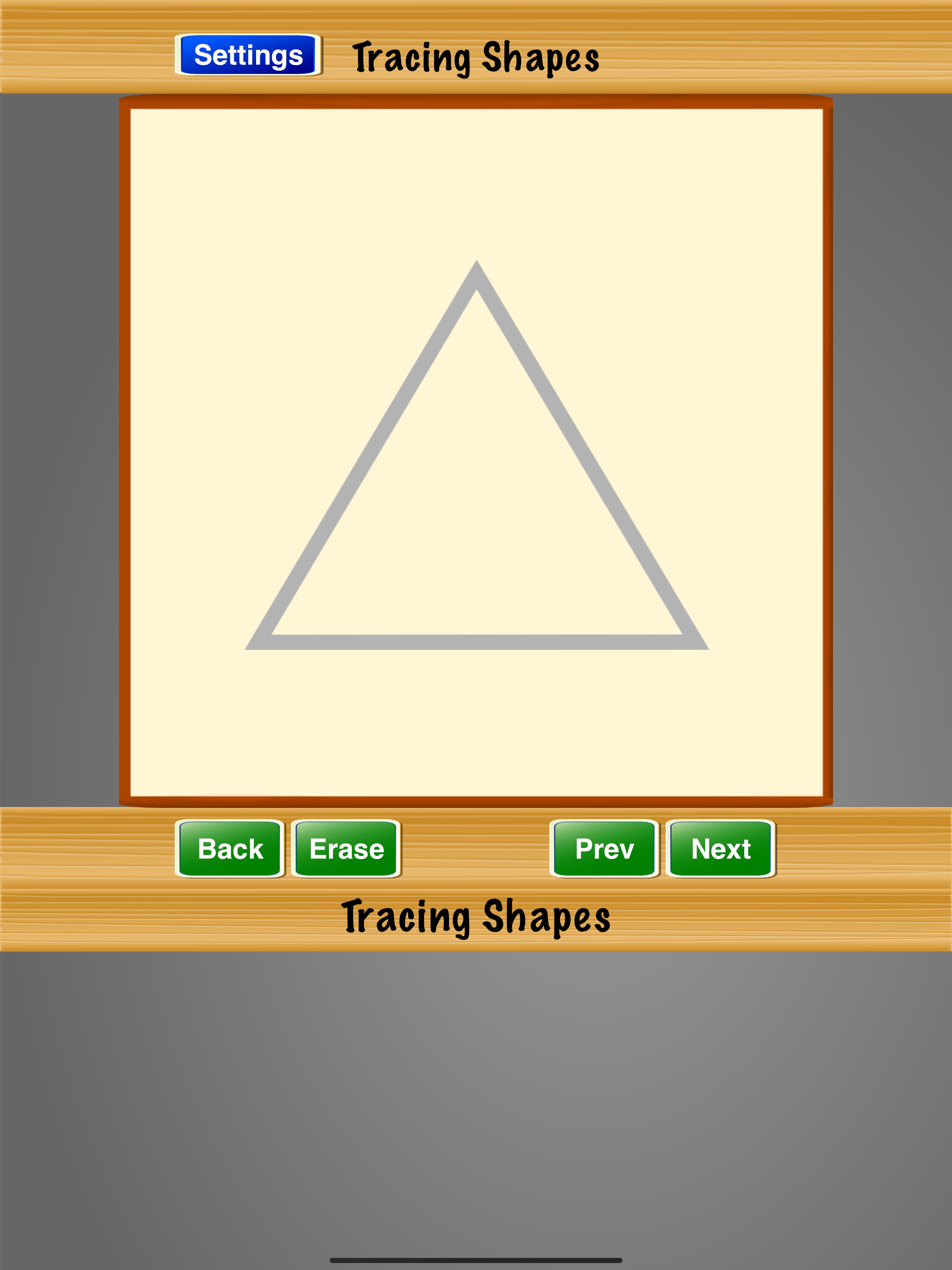 Tracing Shapes