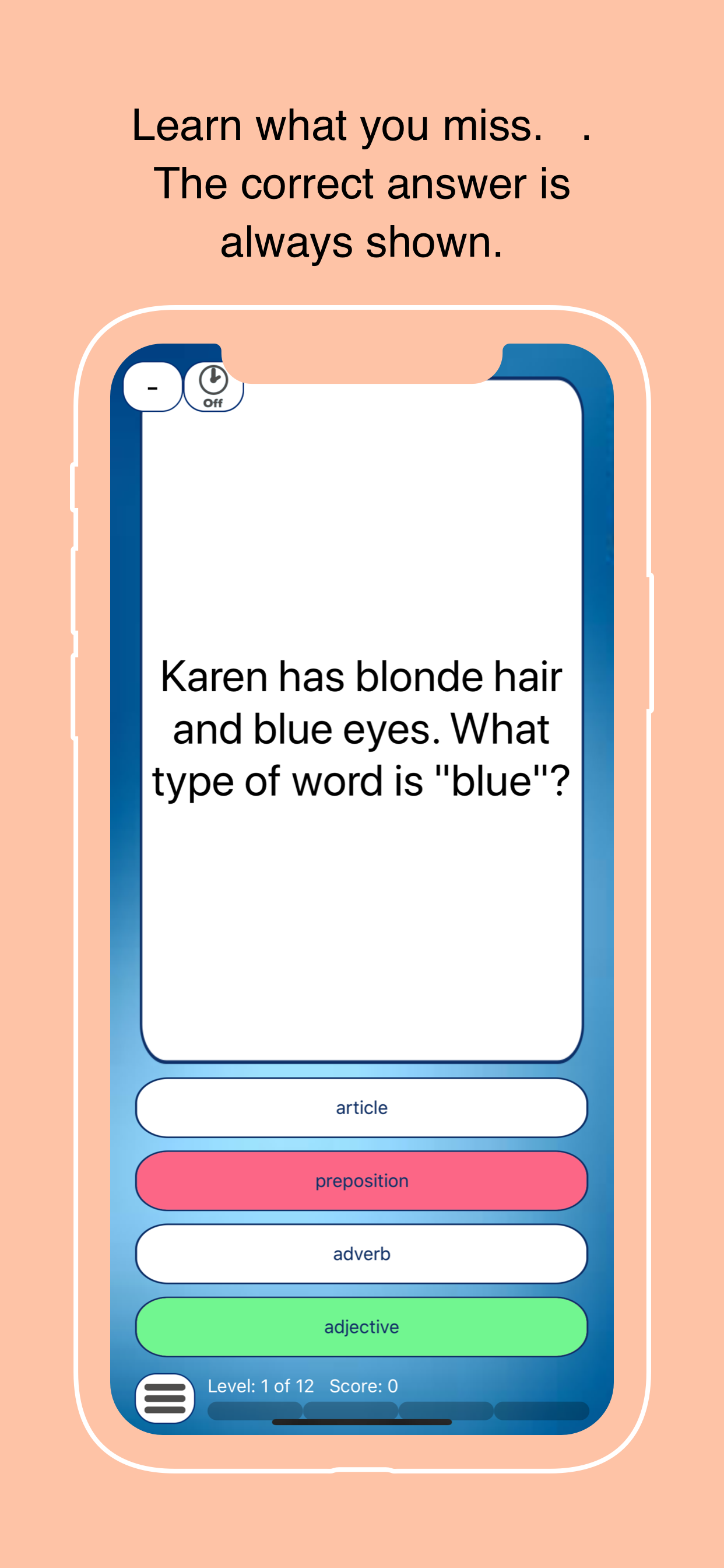 Word Types | English Grammar screenshot 3