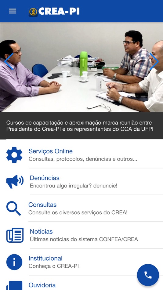 #1. CREA-PI (iOS) 由: CONSELHO REGIONAL DE ENGENHARIA E AGRONOMIA DA BAHIA