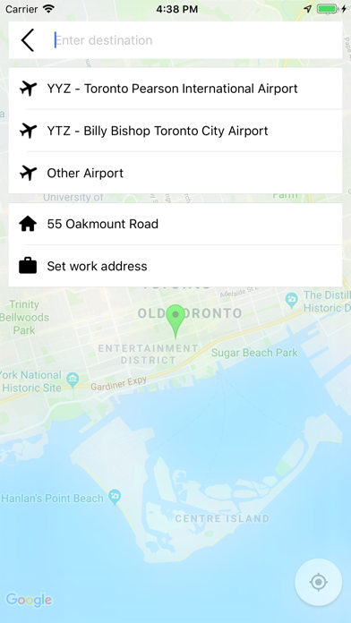 Rosedale Livery iPhone screenshot 2 - Travel app