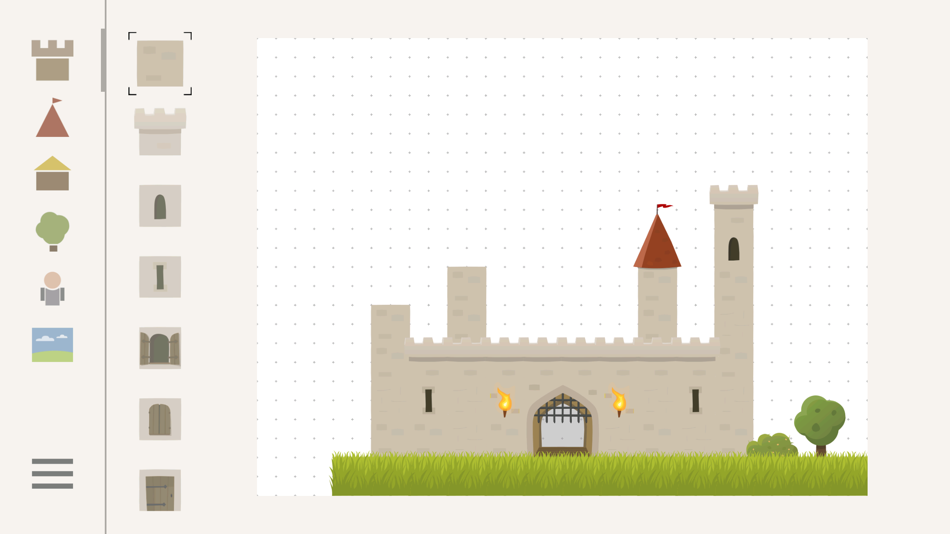 #1. Castle Blocks: Easy Building (iOS) 由: Marek Dobrowolski