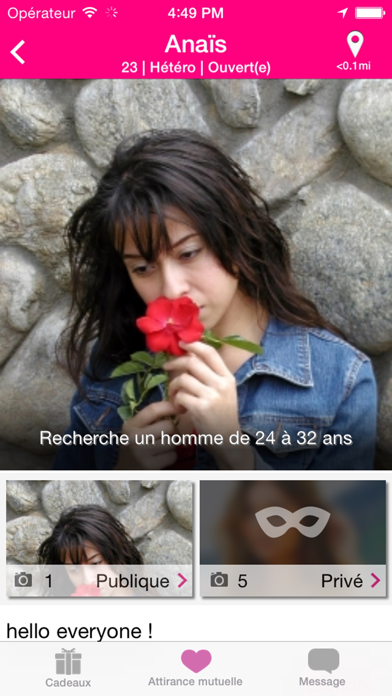 Screenshot #2 pour DateMe – Rencontre localisée