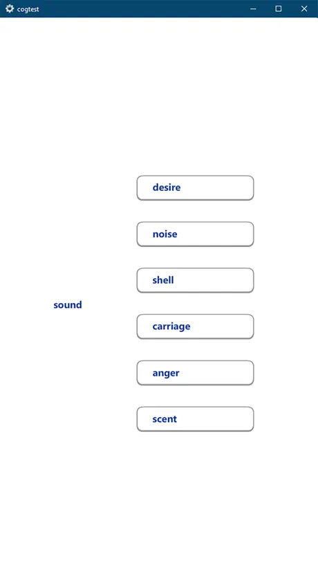 Cognitive Test