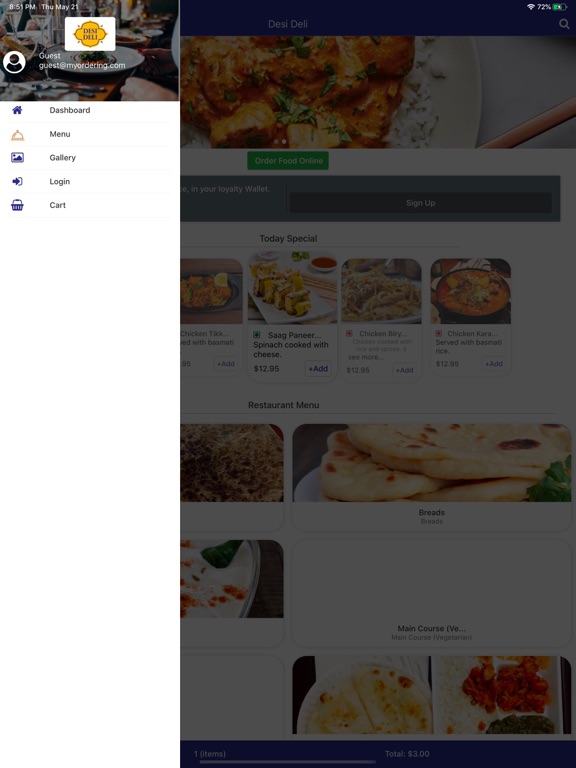 Screenshot #5 pour Desi Deli Indian Kitchen