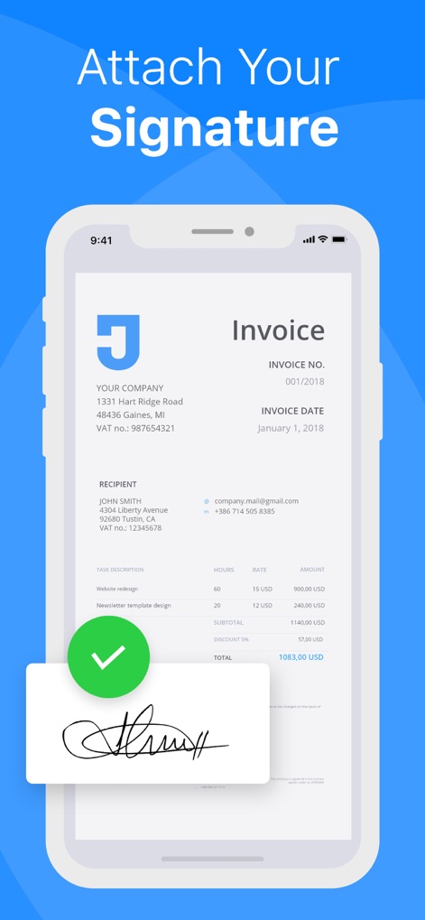 Go Invoice: Mobile Invoice App - Wirtschaft-App | MWM