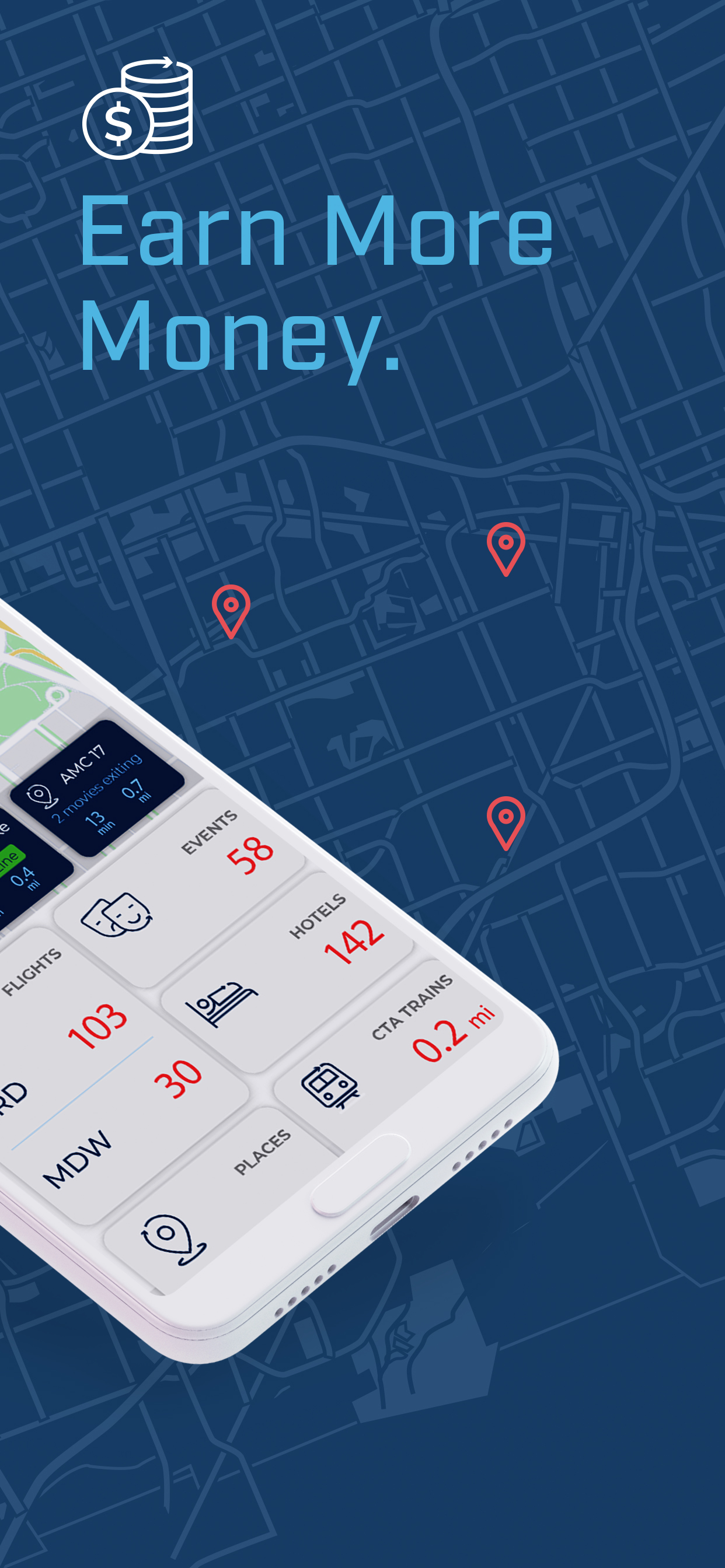 Cardinal - Rideshare & Taxi screenshot 2
