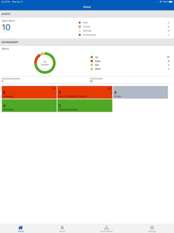 Screenshot #4 pour Oracle Management Cloud Mobile