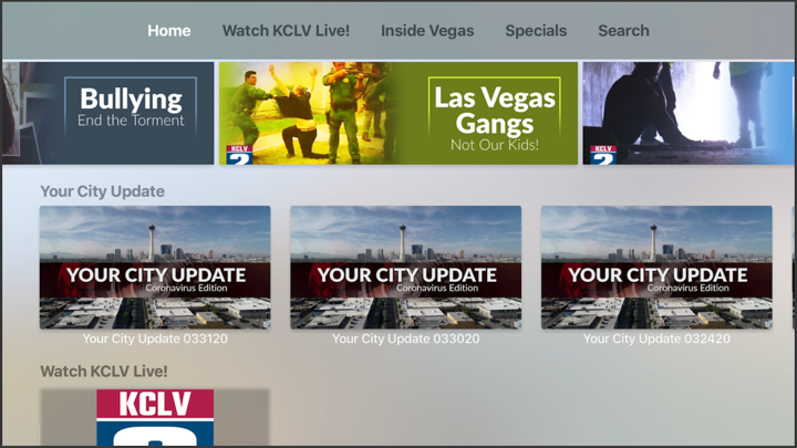 Screenshot #1 pour GoVegas TV