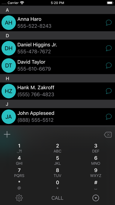 Screenshot #2 pour T9 Speed Dialer