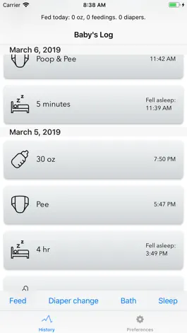 Game screenshot Newborn Logbook hack