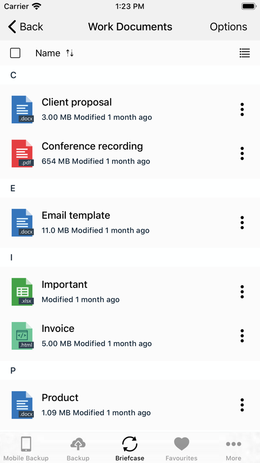 #5. My Open Access (iOS) 来自: Livedrive