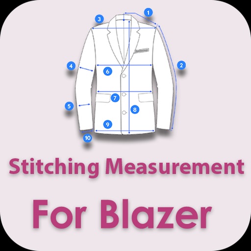Stitching Measurement Blazer by Amelia Lewis