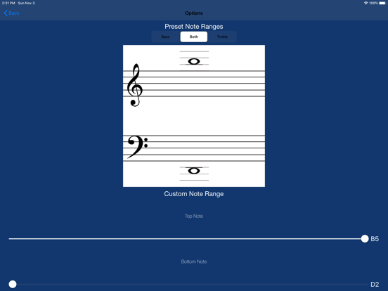 NoteRacer - Music Note Reading iPad screenshot 7 - Music app
