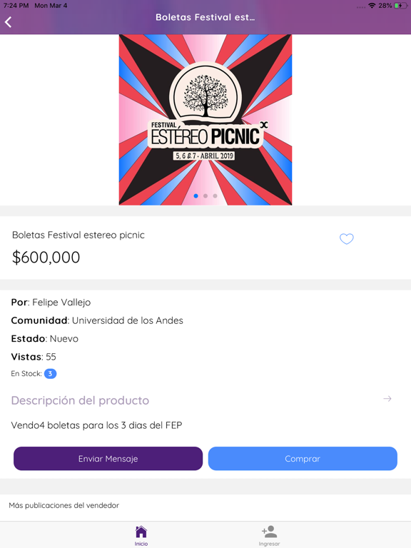 Screenshot #5 pour Vendi: Compra y Vende en la U