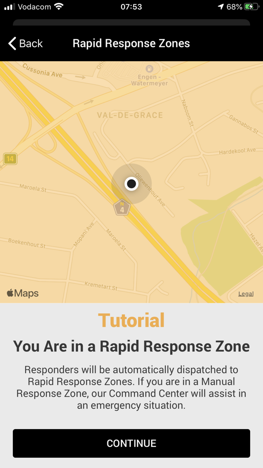 #4. AA Armed Response (iOS) 来自: The Automobile Association of South Africa
