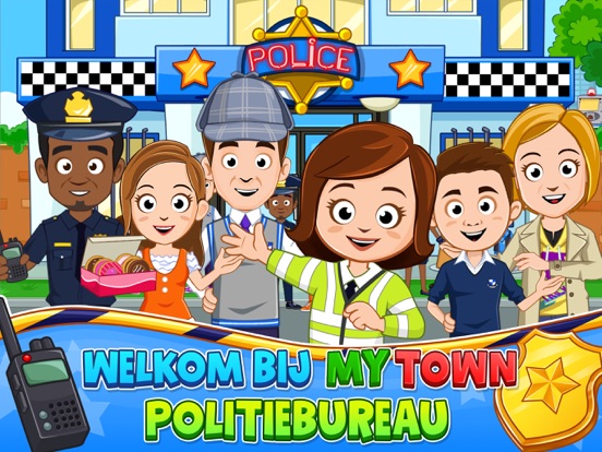 My Town : Police iPad app afbeelding 1