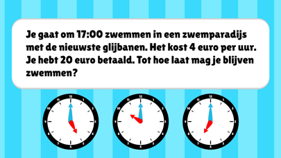 Leren klokkijken - rekenen Screenshot