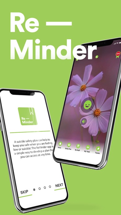 Screenshot #1 pour ReMinder Suicide Safety Plan