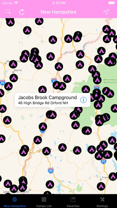 Screenshot #1 pour Vermont-New Hampshire-Maine