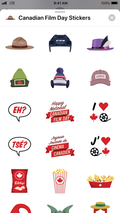 Screenshot #1 pour La Journée du cinéma canadiens