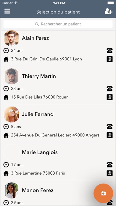 Oremia Mobile - Dentaire Screenshot