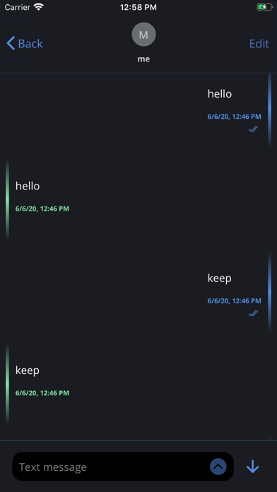 Screenshot #3 pour Cups Messenger