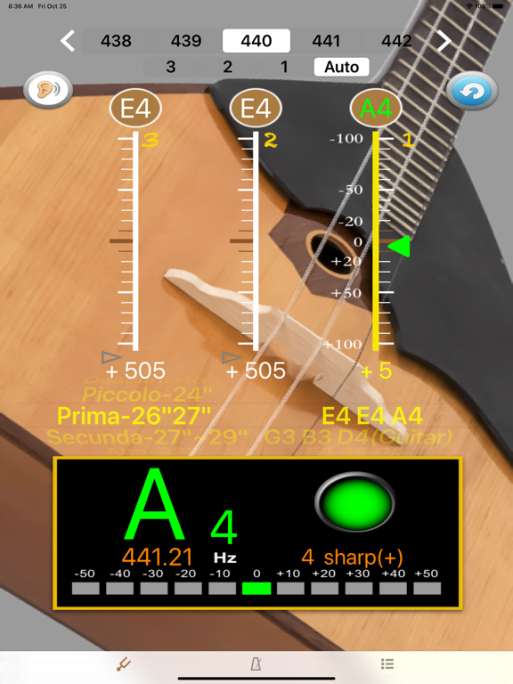 Screenshot #1 for Balalaika Tuner - Pro