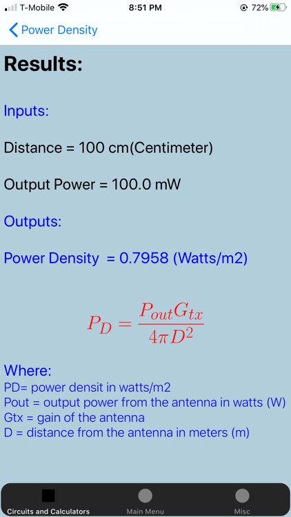 Electronics Circuit Calculator screenshot-9