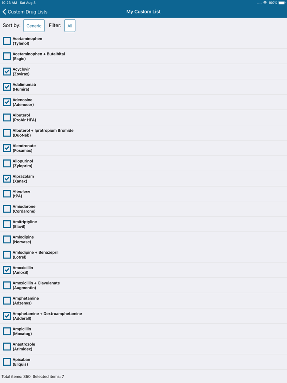 Learn Pharm iPad screenshot 6 - Medical app