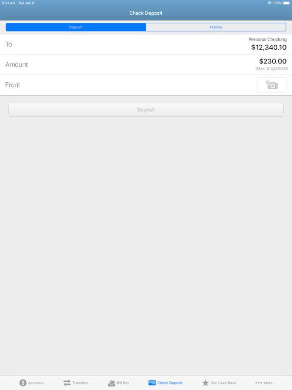 Aroostook Savings & Loan iPad screenshot 7 - Finance app