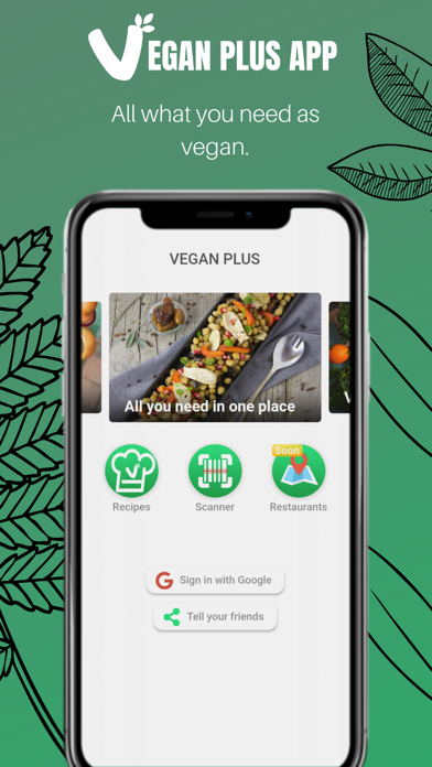 Vegan Plus Screenshot