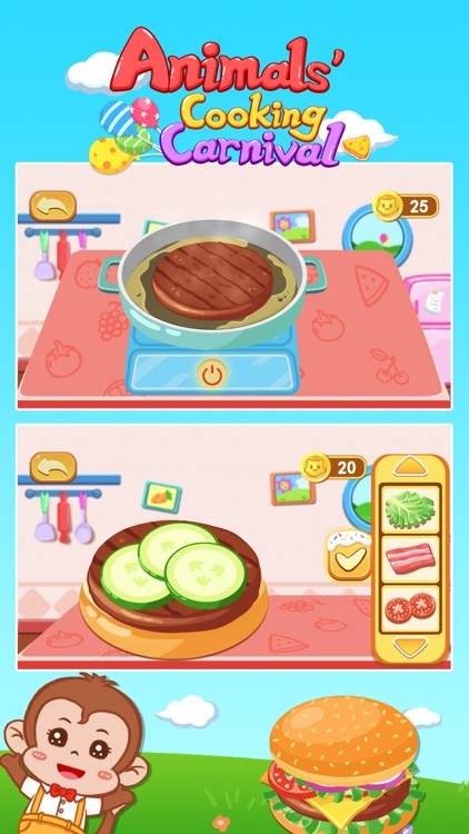 Animals Cooking Carnival screenshot-8