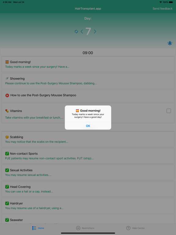 Screenshot #5 pour Hair Transplant App