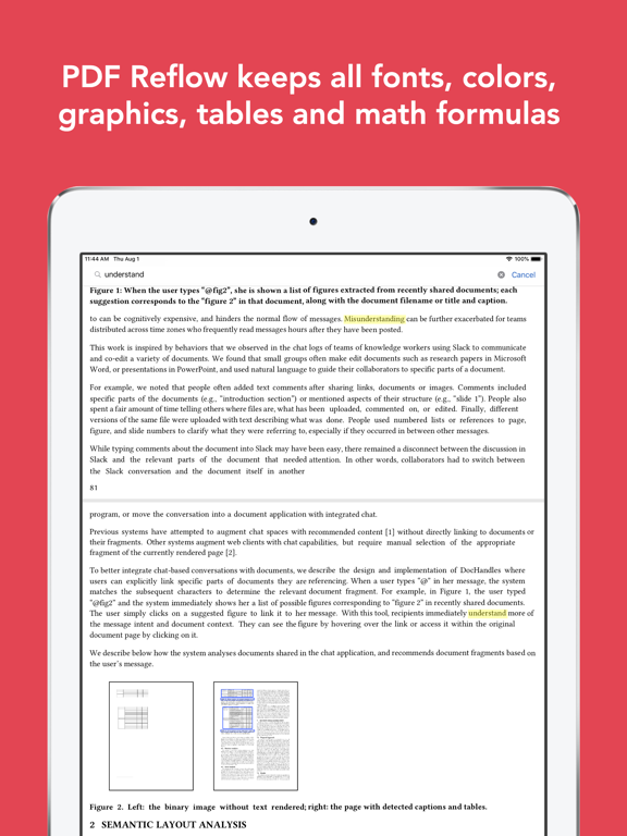 Screenshot #5 pour PDF Reflow