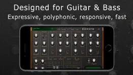 roxsyn guitar synthesizer iphone screenshot 2