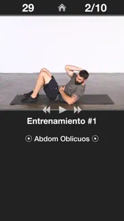 entrenamiento diario abdomen iphone capturas de pantalla 2