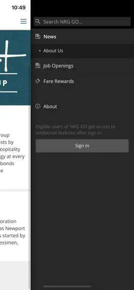 Game screenshot NRG GO: App for NRG apk