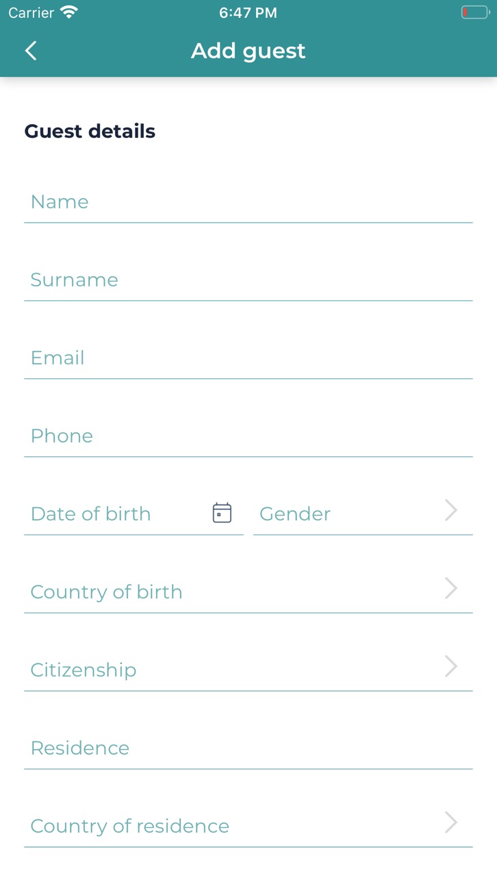 iPhone screenshot