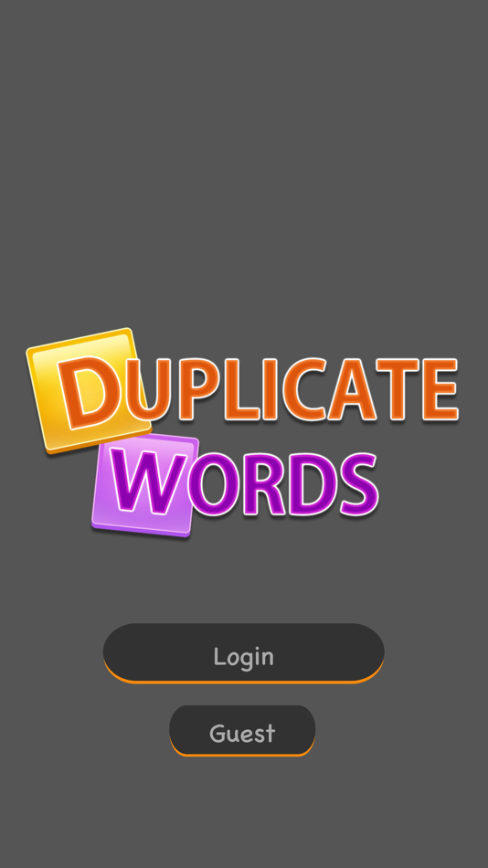 #1. Duplicate Words (iOS) Podle: Emre Soyyigit