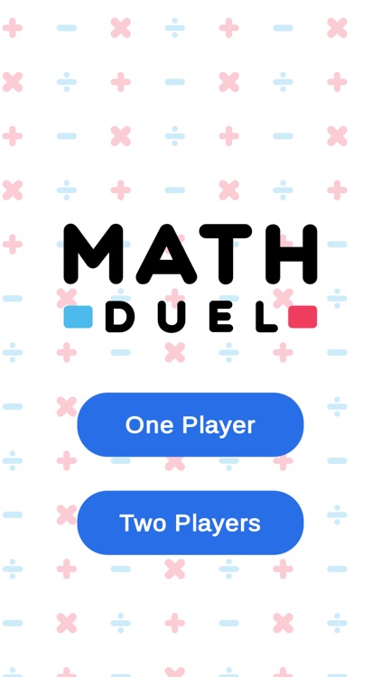 Math Duel: Split Screen Game