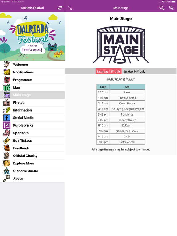 Screenshot #5 pour Dalriada Festival