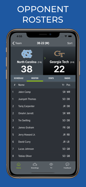 North Carolina Football(圖9)-速報App