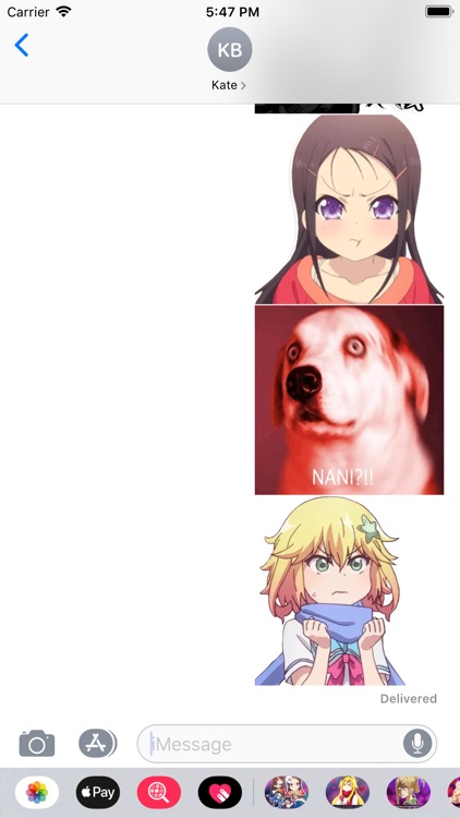 Emoji Chibi Anime Stickers screenshot-3