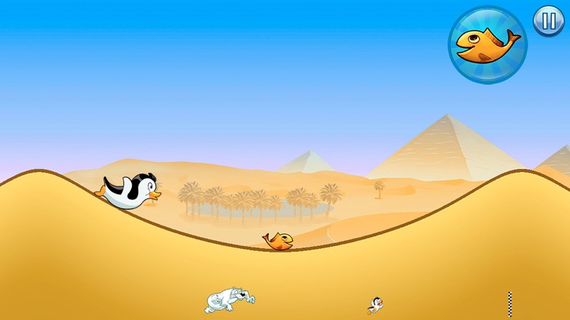 Racing Penguin screenshot 1