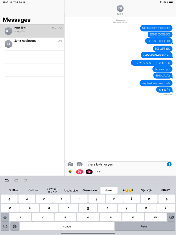New Fonts for iPhone iPad screenshot 9 - Utilities app