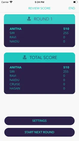 Game screenshot 3 Spade Score Card hack